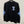 LV Solid Letter Jacquard Crew Neck Knit Black Long Sleeve