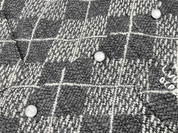 LV 26 Wool Tweed Knit Coat