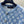 LV Monogram Jacquard All-over Print Blue Cardigan with Monogram Pattern