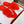 HM Oran Sandal Red Wool 598197