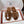 HM Oran Sandal Camel Brown Wool Velvet 598195