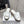 CD Attitude Wedge Sandals White in Cowhide 598182