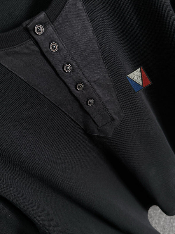 LV 25SS Lapel Sweatshirt Long Sleeve 494433