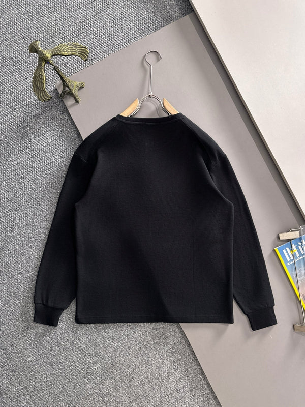 LV 25SS Lapel Sweatshirt Long Sleeve 494433