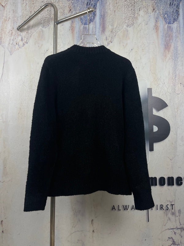 Louis Vuitton 26SS Thick Knit Jacquard Large Logo Knit Cardigan 494071