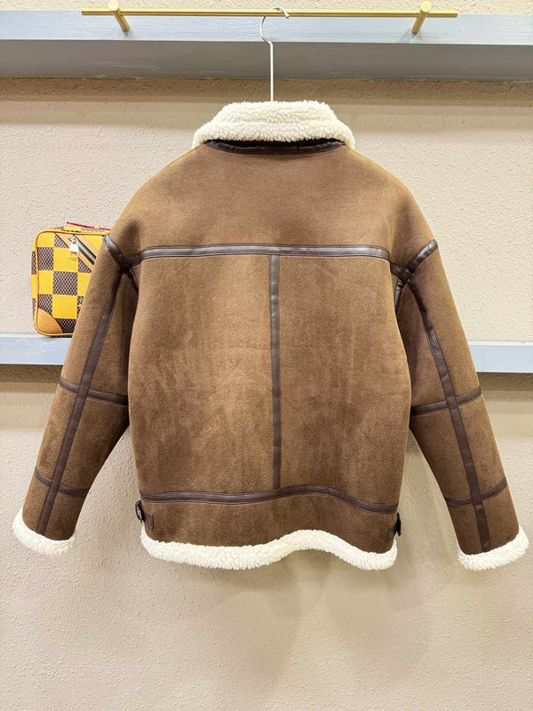 Louis Vuitton Shearling/Fur Coat 494012