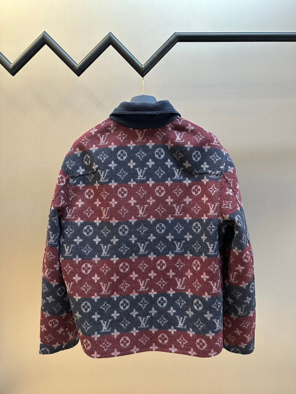 LV Double-Sided Workwear Wool Jacket 492785