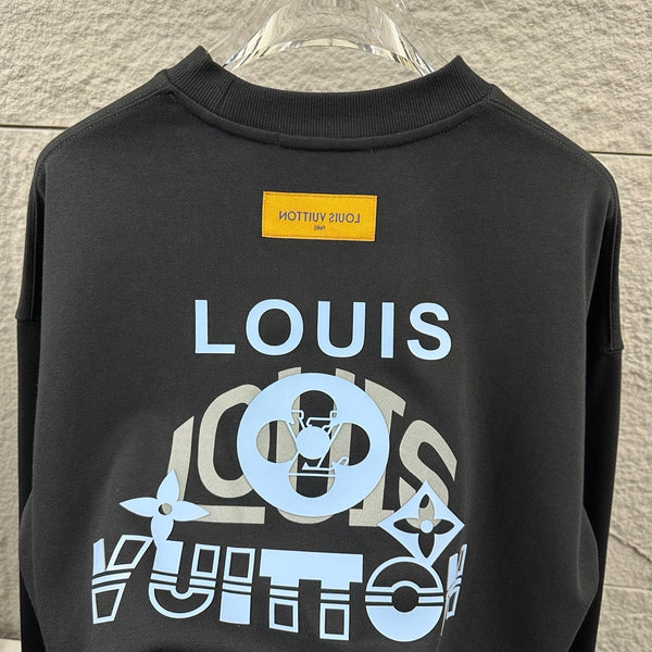 LV Long-Sleeve Crew Neck Sweatshirt 492247
