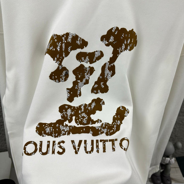 LV Long-Sleeve Crew Neck Sweatshirt 492237
