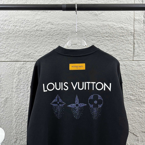 LV Long-Sleeve Crew Neck Sweatshirt 492225