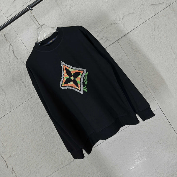 LV Long-Sleeve Crew Neck Sweatshirt 492199