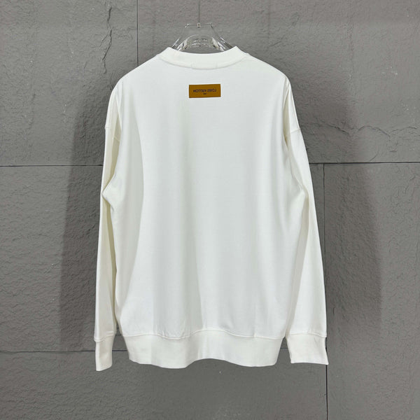 LV Long-Sleeve Crew Neck Sweatshirt 492195