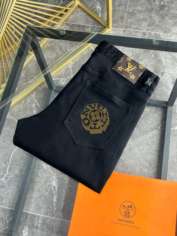 LV Black Jeans 492645