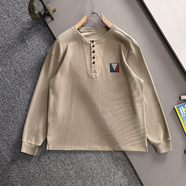 LV 25SS Lapel Sweatshirt Long Sleeve 494432