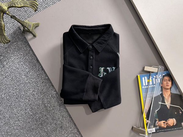 LV 25SS Lapel Sweatshirt Long Sleeve 494422