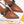 LV Vibe Slingback Pumps 95 Brown Glossy Naplak Leather 600675