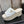 Chane 26 Platform Slippers White Beige in Patent Leather with Wool 602466