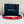 CC Women's Belt 3.0CM Red Black Cowhide Red Buckle 616970