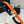 CC Women's Belt 3.0CM Orange Cowhide 586499
