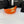 CC Women's Belt 3.0CM Orange Cowhide 586499