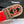 CC Women's Belt 3.0CM Red Calfskin Sliver Black Buckle 572530