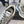 CC Sneaker Metallic Silver in Cowhide 611664
