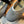 Miu Miu Women's Bow-Decorated Ballet Flats Gray in Mesh 614704