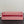 CC 26 Striped Woven Beach Bag 46 Red in Cowhide