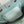 CC 26 Striped Woven Beach Bag 46 Blue in Cowhide
