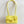MM 26 Coco Long Shoulder Strap Flap Yellow Bag in Cowhide
