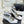 Chanel 26C Ballet High Heels Light Gray in Silk 616005