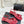 Chanel 26C Chain Bow Chunky Heel Sandals Red in Cowhide 615987