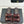 Chanel 26C Double C Backpack Buckle Velcro Slippers Burgundy in Suede 615790