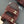 Chanel 26C Double C Backpack Buckle Velcro Slippers Burgundy in Suede 615790
