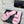 Chanel 26C Chain Double C Buckle Slippers Pink Cowhide 615787