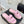 Chanel 26C Chain Double C Buckle Slippers Pink Cowhide 615787