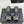CC Classic Rhinestone Double C Bow Kitten Heel Slippers Black in Cowhide Weaving 615817