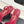 Chanel 26C Open-Back High-Heel Sandals Red Black in Leather 615702