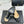 Chanel 26C Open-Back High-Heel Sandals Beige Black in Leather 615701