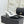 Chanel 26C Open-Back High-Heel Sandals White Black in Leather 615700