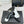 Chanel 26C Open-Back High-Heel Sandals White Black in Leather 615700