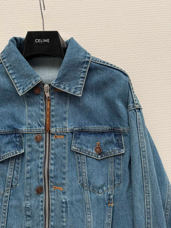 Celine 26SS Blue Denim Jacket 882445