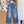 Chanel Wide-Leg Denim Pants Blue in Cotton 129758