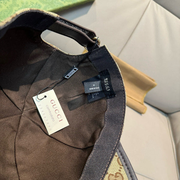 Gucci Baseball Cap Brown in Canvas 193862