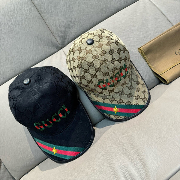 Gucci Baseball Cap Brown in Canvas 193862