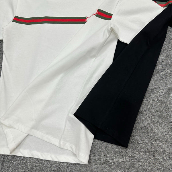 GG Featuring a Letter Stripe Print T-shirt in Cotton 138425