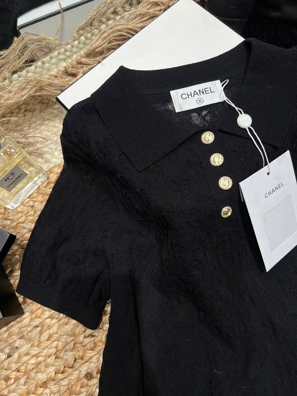 Chanel 26SS Classic Polo in Linen 161785
