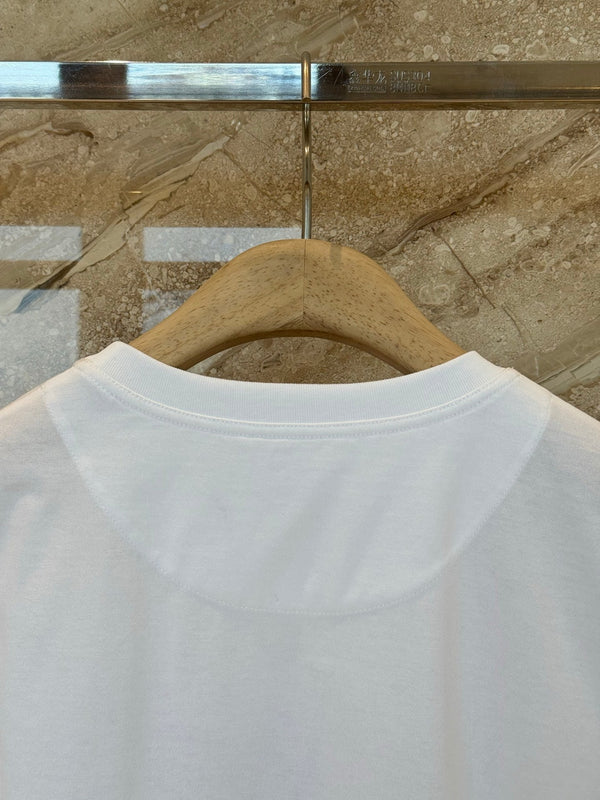 Hermes Short-sleeved T-shirt White in Cotton 974817