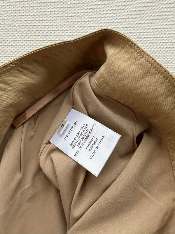 Hermes 26SS Shorts Khaki Brown in Cotton 943345