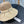 Chanel Wide-brimmed Bow Sun Hat Beige in Fabric Patchwork Mesh 197785